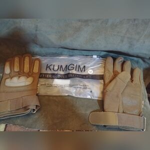 Men's Tactical Gloves - Brown M